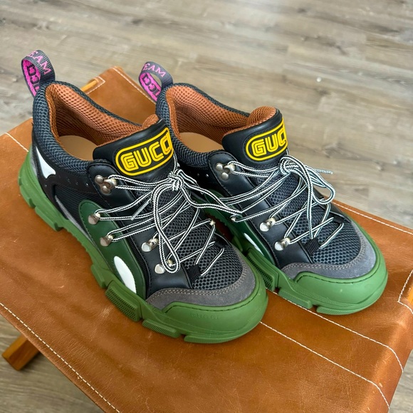Gucci Flashtrek Sneakers (SEGA Green) - Picture 5 of 9